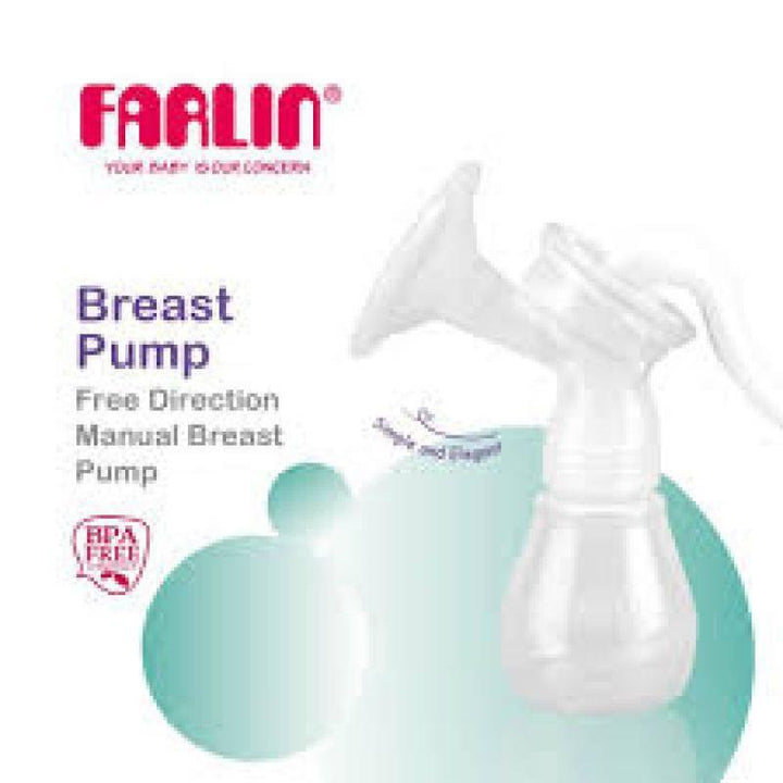 Farlin Manual Breast Pump With Bottle - ZRAFH