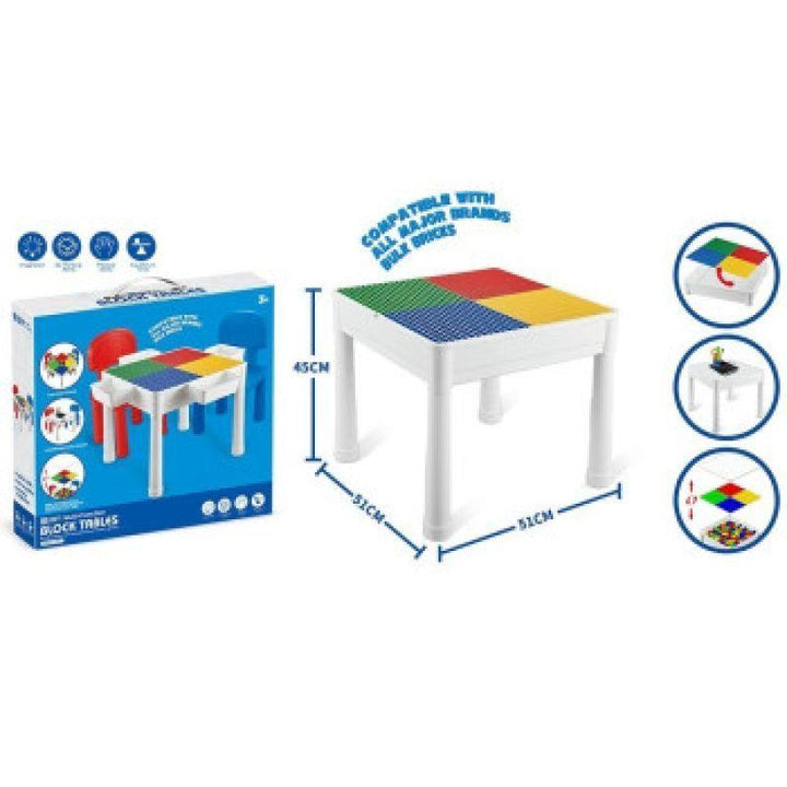 Little Story 4In1 Activity And Block Table W/T 350 Blocks - Xl - Zrafh.com - Your Destination for Baby & Mother Needs in Saudi Arabia