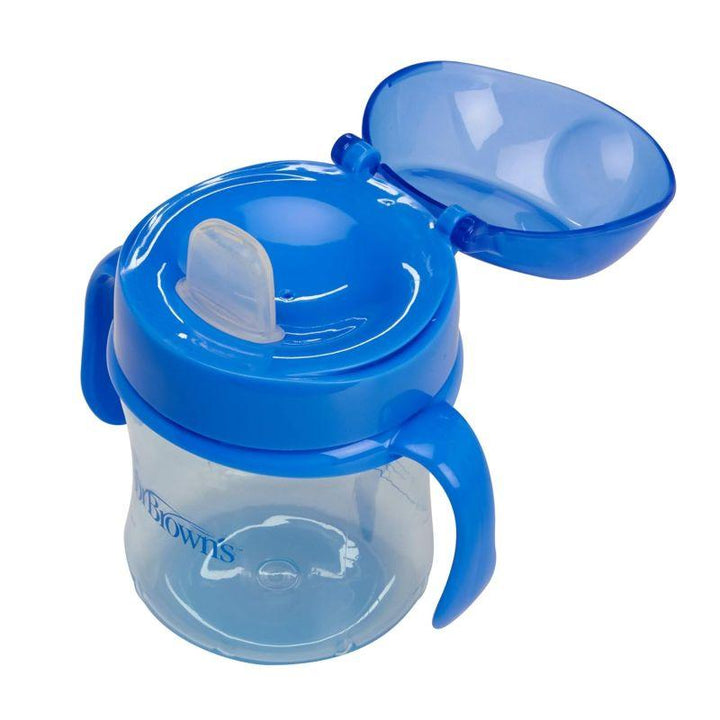 Dr. Brown's Cup Soft Spout First Deco - 180ml - 6m - Zrafh.com - Your Destination for Baby & Mother Needs in Saudi Arabia