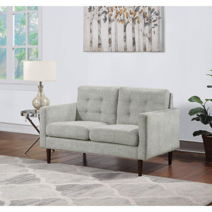 Modern Sturdy Linen 2 Seater Sofa - 180x85x85 cm - By Alhome - Zrafh.com - Your Destination for Baby & Mother Needs in Saudi Arabia