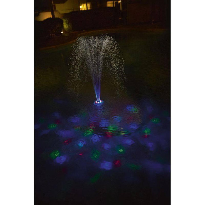 Flowclear Led Floating Pool Fountain - 12x20.5x20.5cm - 26-58493 - ZRAFH