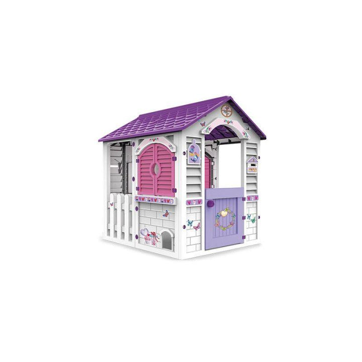 Educa Casita Casbella Cc Garden Playhouse For Kids - 105.8x20.7x85 cm - Pink - 3+ Years - Zrafh.com - Your Destination for Baby & Mother Needs in Saudi Arabia