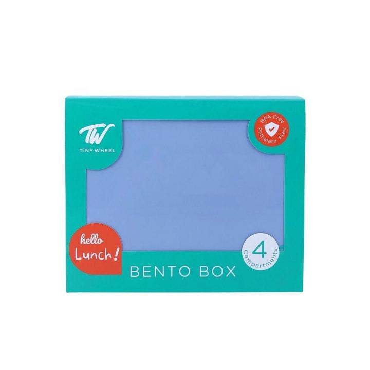 TinyWheel Bento 4 Compartments Lunch Box - Baby Blue - 761062964753 - Zrafh.com - Your Destination for Baby & Mother Needs in Saudi Arabia