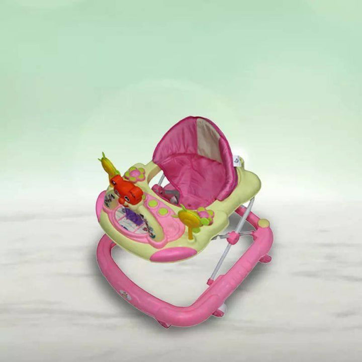 Baby Walker With Toys From Baby Love - Pink - 27-133LZ-Pink - ZRAFH