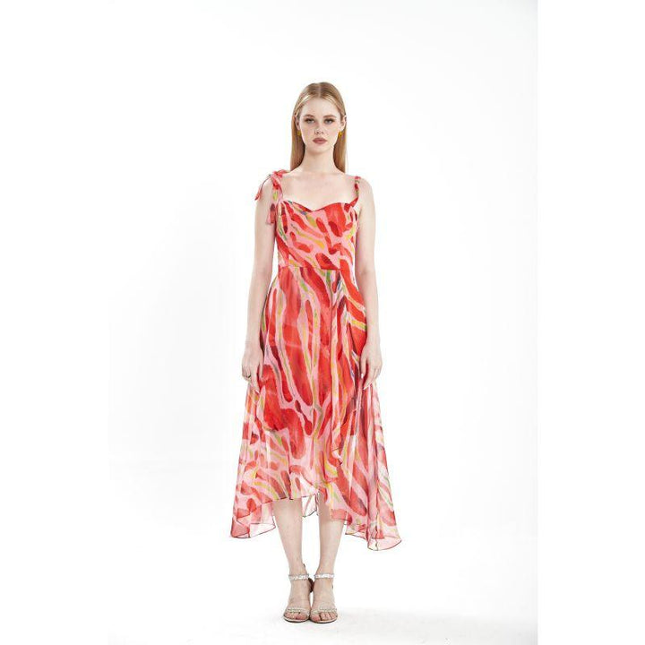 Londonella Women's Long Summer Dress Sleeveless - LON100284 - Zrafh.com - Your Destination for Baby & Mother Needs in Saudi Arabia