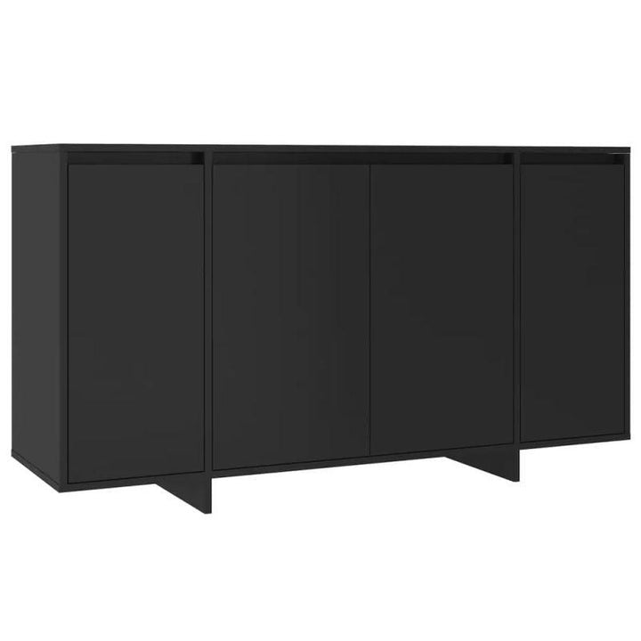 Black Console with 4 Doors - 1.15.18.1 By Alhome - Zrafh.com - Your Destination for Baby & Mother Needs in Saudi Arabia