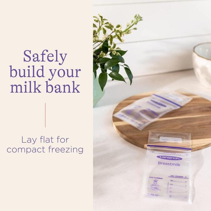 Lansinoh Breastmilk Storage Bags - 6 Oz - Zrafh.com - Your Destination for Baby & Mother Needs in Saudi Arabia