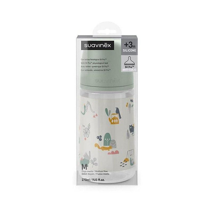 Suavinex Feeding Bottle For Kids - 270 ml - Park - Zrafh.com - Your Destination for Baby & Mother Needs in Saudi Arabia