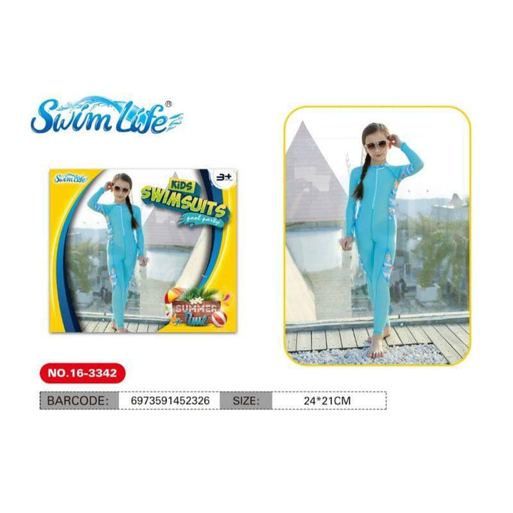 Children Swimming Dress With Cap From M To 3XXL 24x2x21 cm By Swim Life - 39-16-3342 - ZRAFH