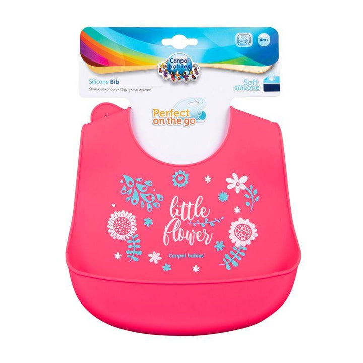 Canpol babies Silicone Bib with Pocket - 74/023 - ZRAFH