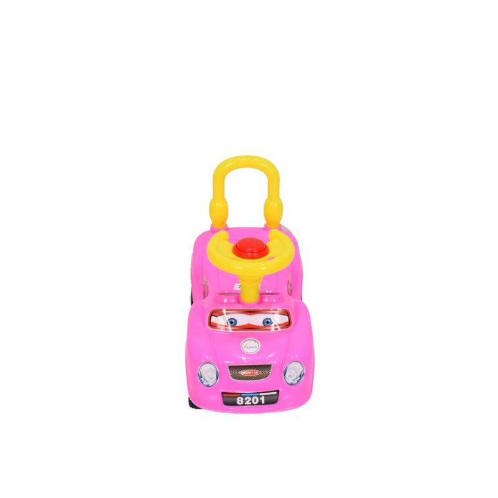 Amla Ride Push Car With Buttons Sound - 8201 - Zrafh.com - Your Destination for Baby & Mother Needs in Saudi Arabia
