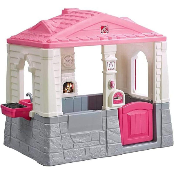 Step2 Climbing Play House - Neat And Tidy Hut - Pink - Zrafh.com - Your Destination for Baby & Mother Needs in Saudi Arabia