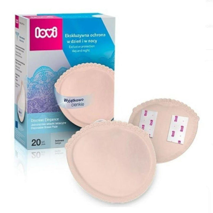 Lovi Discreet Elagance Breast Pads - 20 Pieces - ZRAFH