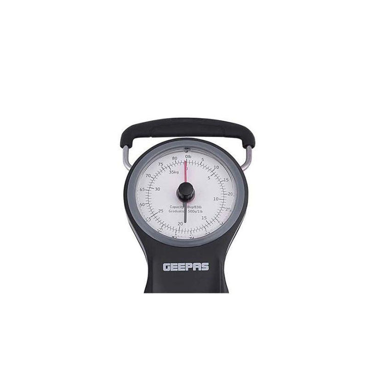 Geepas Portable Weighing Scale With Maximum Weight of 38 Kg - Black - Zrafh.com - Your Destination for Baby & Mother Needs in Saudi Arabia