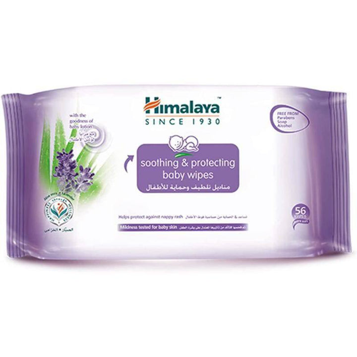 Himalaya Baby wipes Soothing & Protecting - 56s 2+1 pack - 168 Wipes - ZRAFH