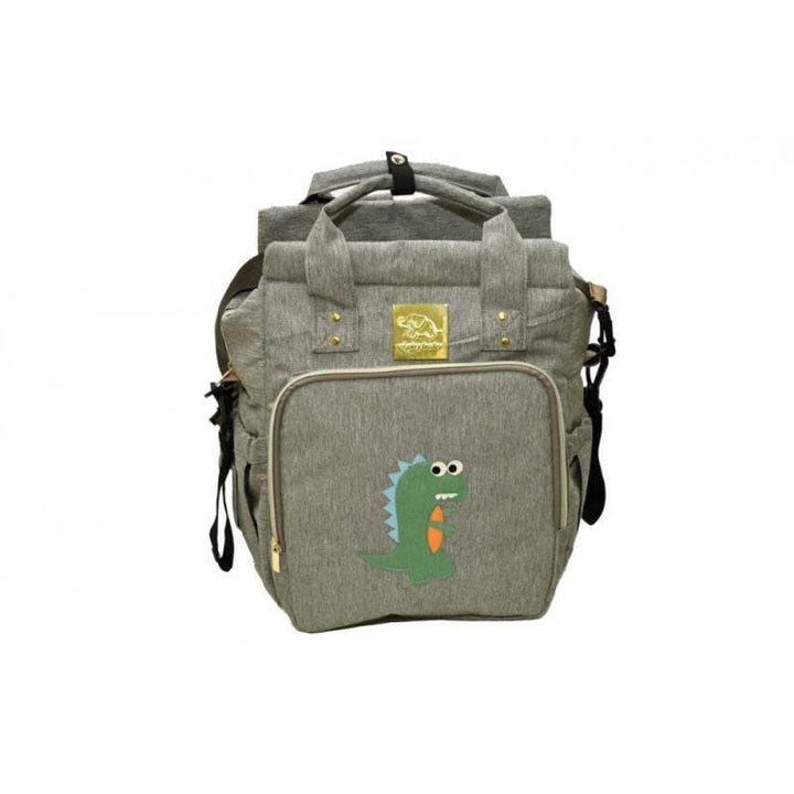 Elphybaby Carry All Nappy Bag Dinosaur shape - Grey - ZRAFH