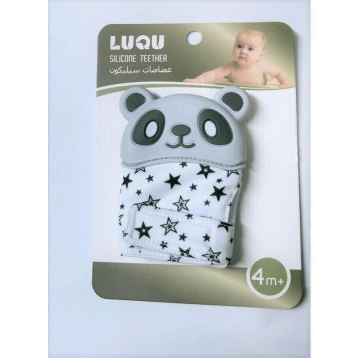 Luqu Mitten-shaped silicone teether - ZRAFH