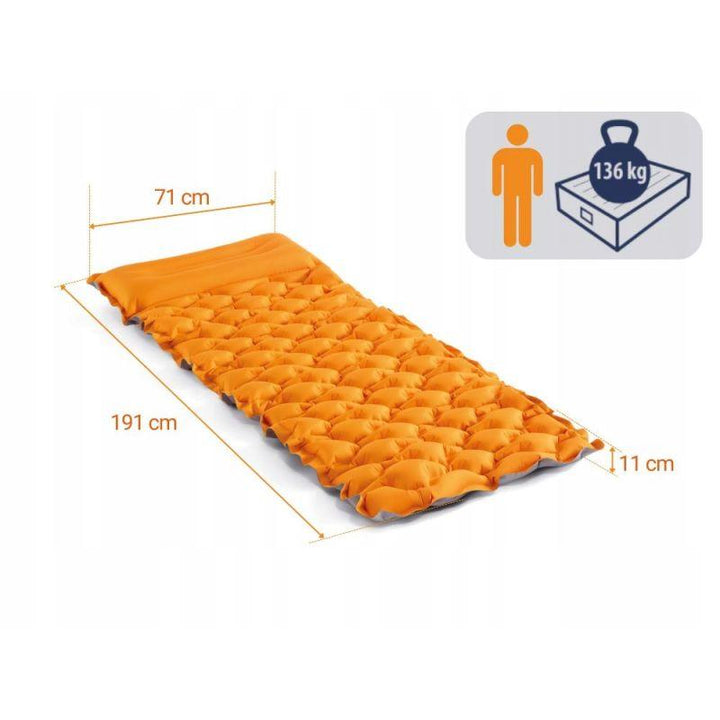 Intex Sleeping Bed - TPU - Orange - INT64098 - Zrafh.com - Your Destination for Baby & Mother Needs in Saudi Arabia