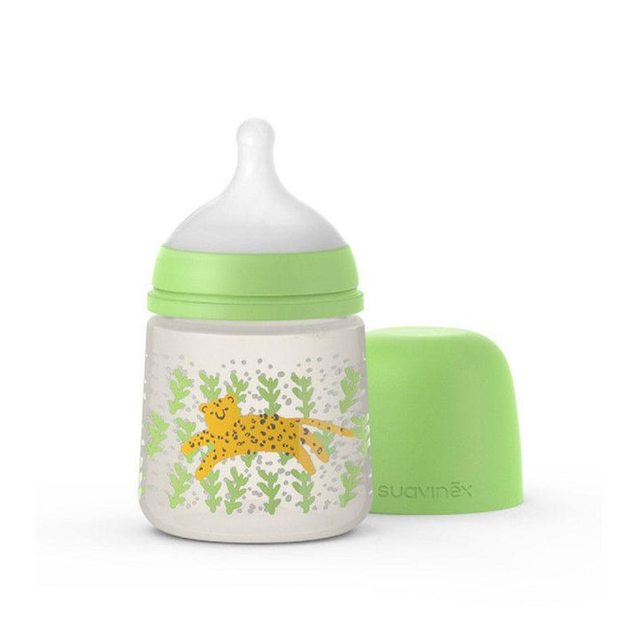 Suavinex Silicone Feeding Bottle - 150 ml - Zrafh.com - Your Destination for Baby & Mother Needs in Saudi Arabia