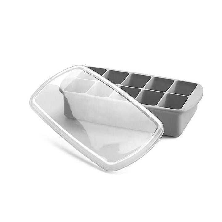 Melii - Silicone Baby Food Freezer Tray - 60 ml - Grey - ZRAFH