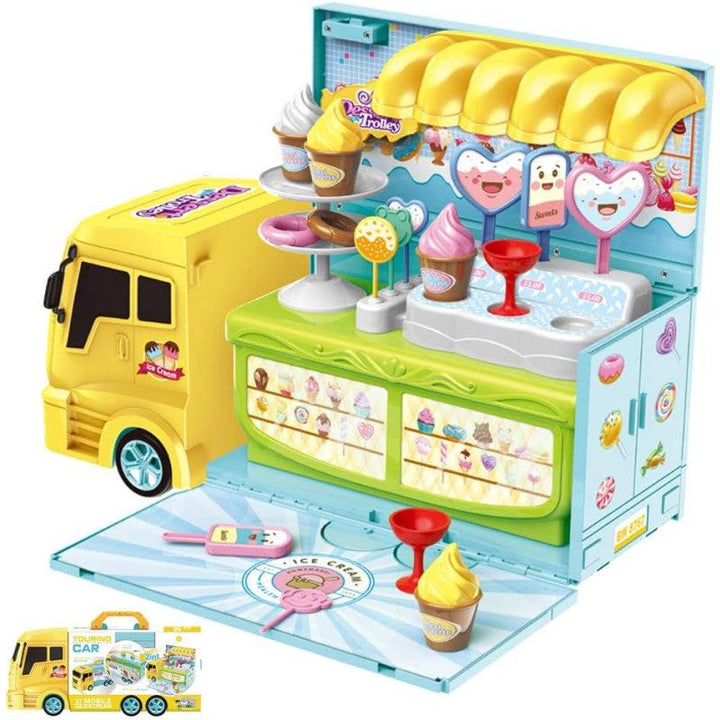 Little Story Game for Kids - Ice Cream Trucks - Zrafh.com - Your Destination for Baby & Mother Needs in Saudi Arabia