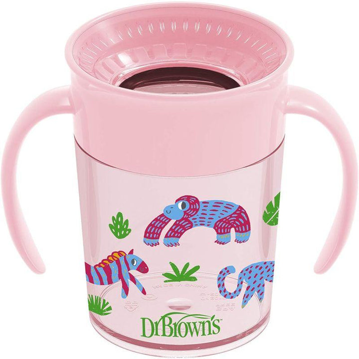 Dr. Brown's Cup 360 Deco - 200ml - 6m - Zrafh.com - Your Destination for Baby & Mother Needs in Saudi Arabia