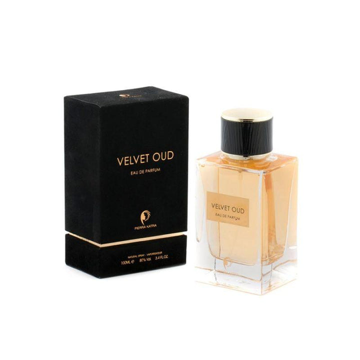 Pierra Katra Velvet Oud For Men - Eau De Parfum - 100 ml - Zrafh.com - Your Destination for Baby & Mother Needs in Saudi Arabia