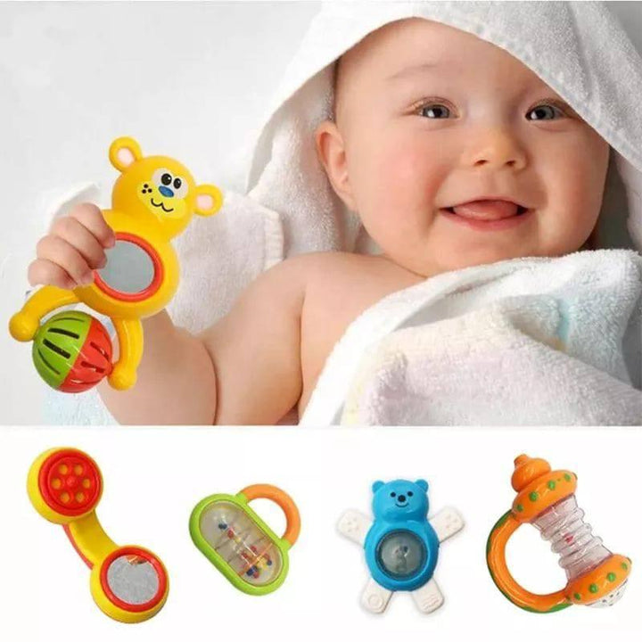 Baby Rattle Phone From Baby Love - Multicolor - 15-8204 - ZRAFH