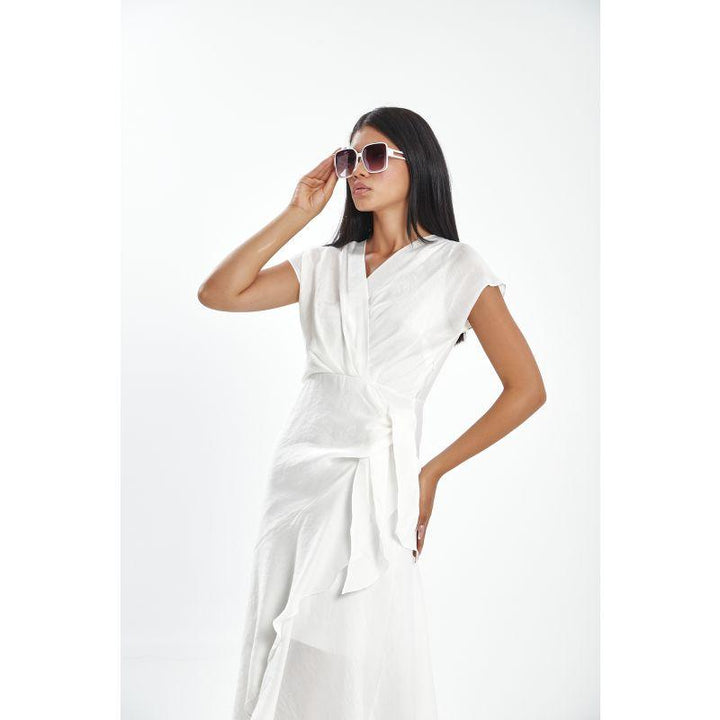 Londonella Women's Long Summer Dress With V-Neck - LON100290 - Zrafh.com - Your Destination for Baby & Mother Needs in Saudi Arabia