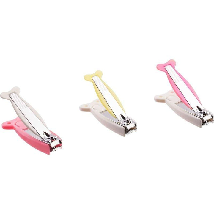 Farlin Fish Shape Nail Clipper - White - ZRAFH