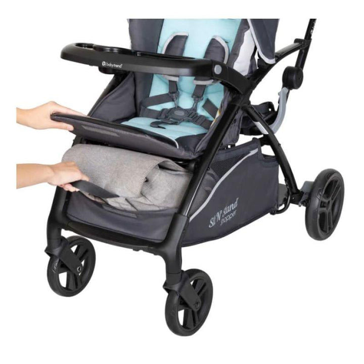 BABY TREND Sit N' Stand® 5-in-1 Shopper Stroller - Blue - ZRAFH