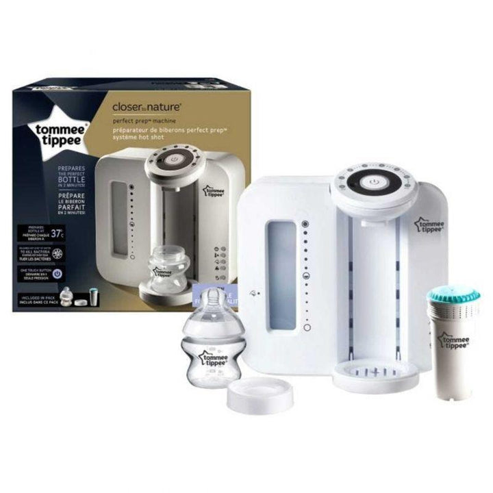 Tommee Tippee Closer To Nature Perfect Prep Machine-White - Zrafh.com - Your Destination for Baby & Mother Needs in Saudi Arabia