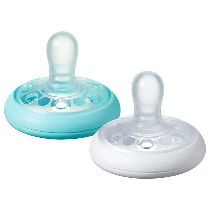 Tommee Tippee Closer To Nature Breast Like Soother - 2 Pieces - Zrafh.com - Your Destination for Baby & Mother Needs in Saudi Arabia
