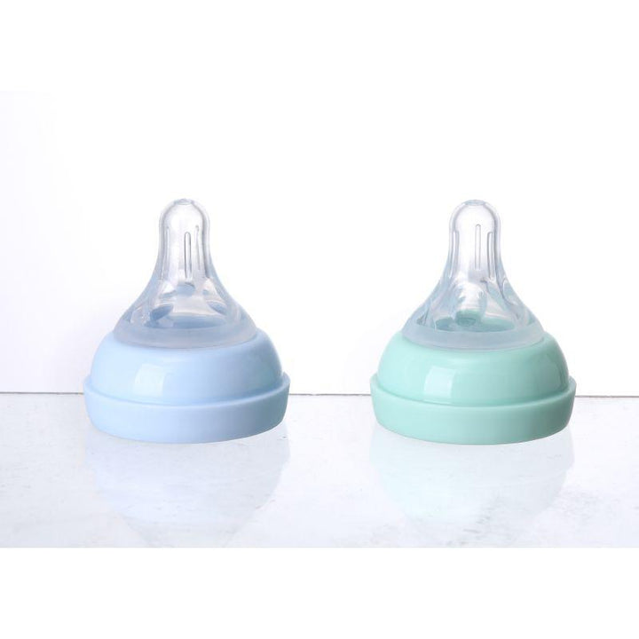 Luqu Glass Feeding Bottle Wide Neck - 240Ml - ZRAFH