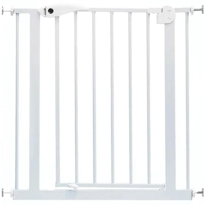 Baby Safe - Metal Safety Gate w/t 30 cm + 45 cm Extension - White - Zrafh.com - Your Destination for Baby & Mother Needs in Saudi Arabia