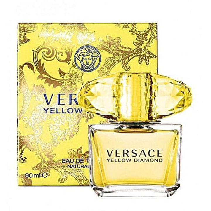 Versace Yellow Diamond For Women - Eau De Toilette - 90ml - Zrafh.com - Your Destination for Baby & Mother Needs in Saudi Arabia