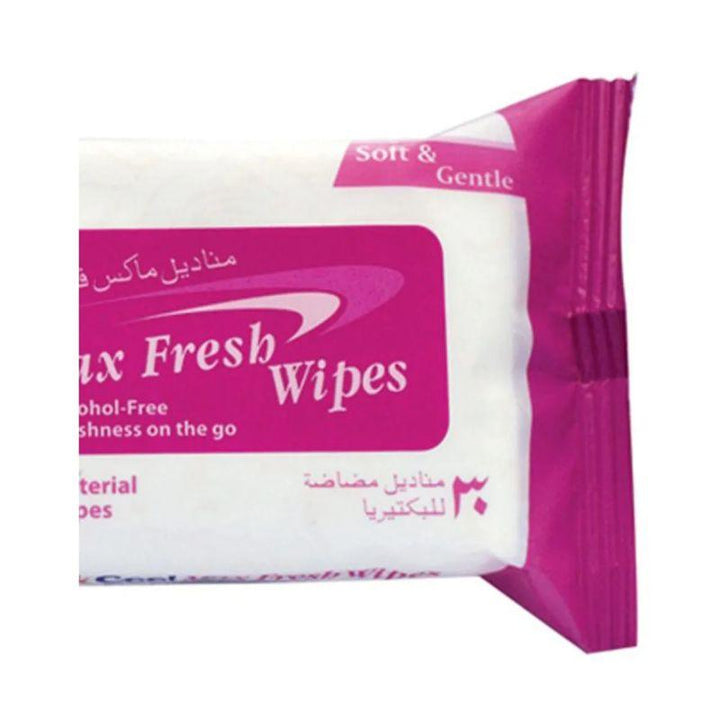 Cool & Cool Max Fresh Wipes Pack of 3 - 90 Pieces - Zrafh.com - Your Destination for Baby & Mother Needs in Saudi Arabia