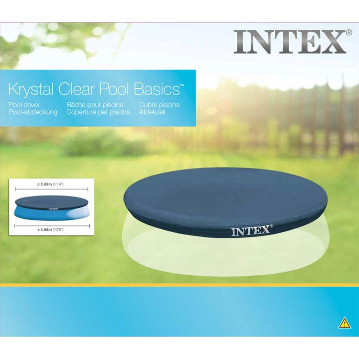 Intex Easy Set Pool Cover - 3.66 m - Zrafh.com - Your Destination for Baby & Mother Needs in Saudi Arabia