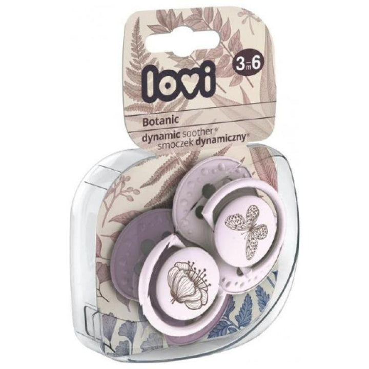 Lovi Silicone Soother - Size 3-6 Months - 2 Pieces - 22/870 - ZRAFH