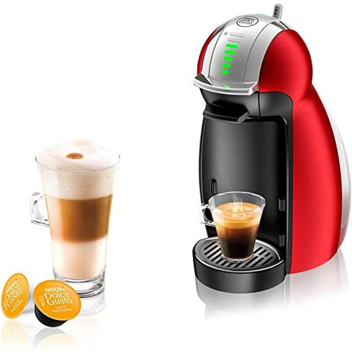 Dolce Gusto Genio 2 Coffee Maker - 0.65 L - 1500 W - GENIO 2 RED - ZRAFH