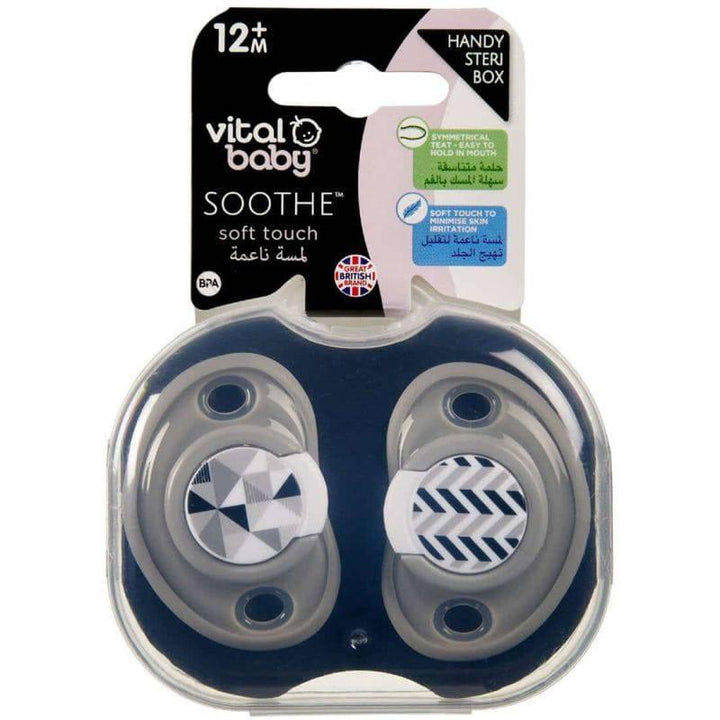 Vital Baby SOOTHE soft touch above 12 months - 2 pcs - ZRAFH