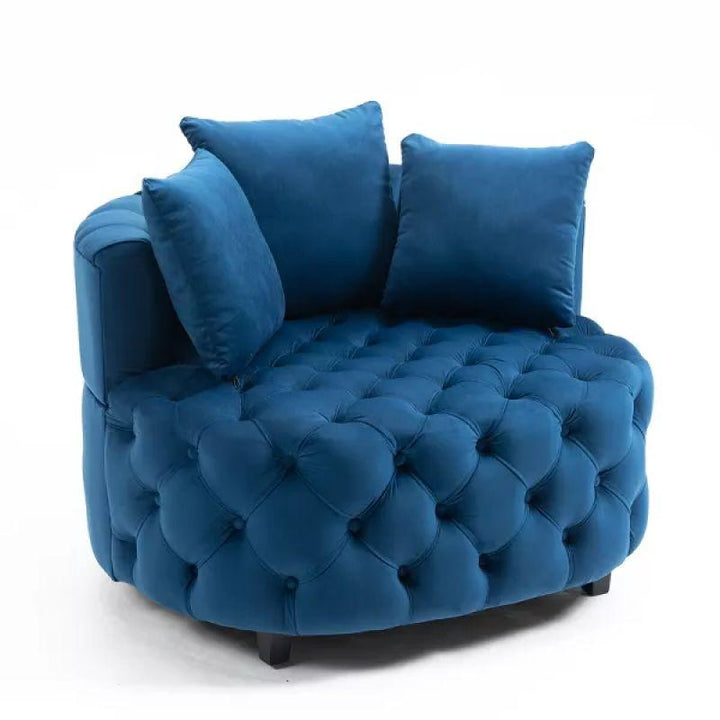 Luxurious Velvet Chair 100x85x85 cm - By Alhome - Zrafh.com - Your Destination for Baby & Mother Needs in Saudi Arabia