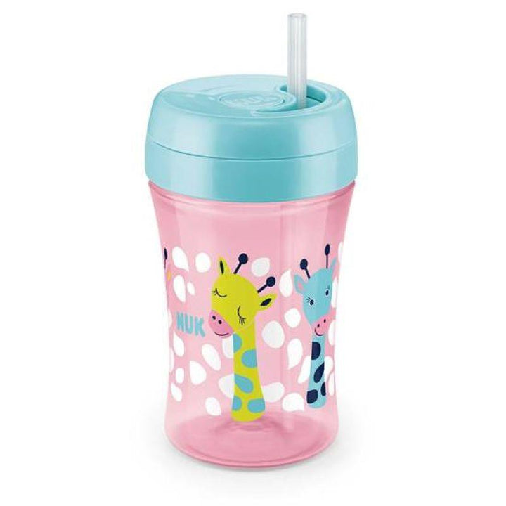 Nuk Plastic Bottle For Fun From 18 Months And Above - 300 ml - Zrafh.com - Your Destination for Baby & Mother Needs in Saudi Arabia