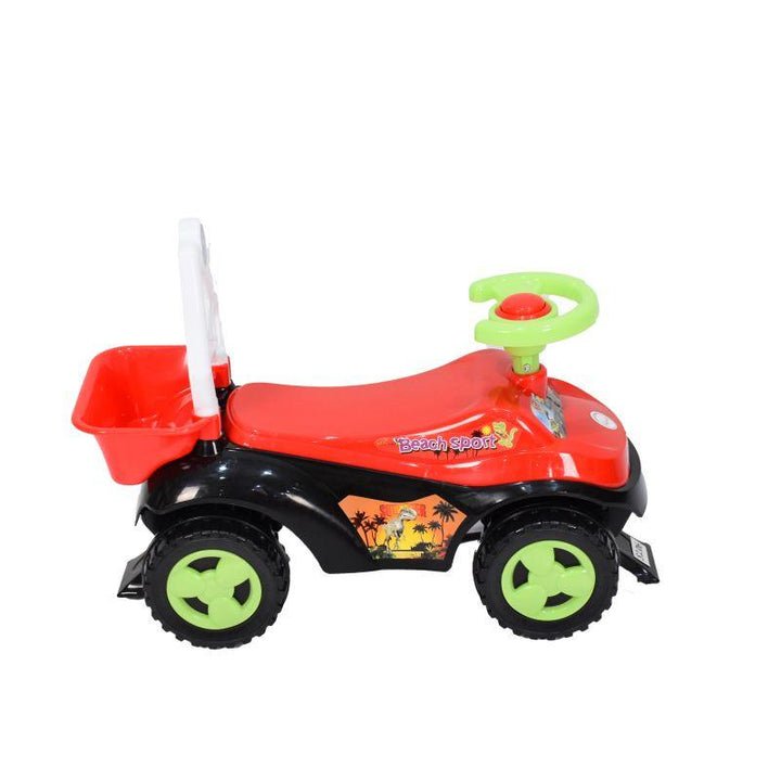 Amla Dinosaur Ride Push Car - 8206 - Zrafh.com - Your Destination for Baby & Mother Needs in Saudi Arabia