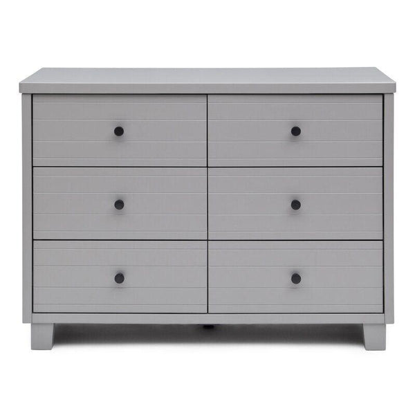 Kids Dresser: 119x49x85 Wood, Grey by Alhome - Zrafh.com - Your Destination for Baby & Mother Needs in Saudi Arabia