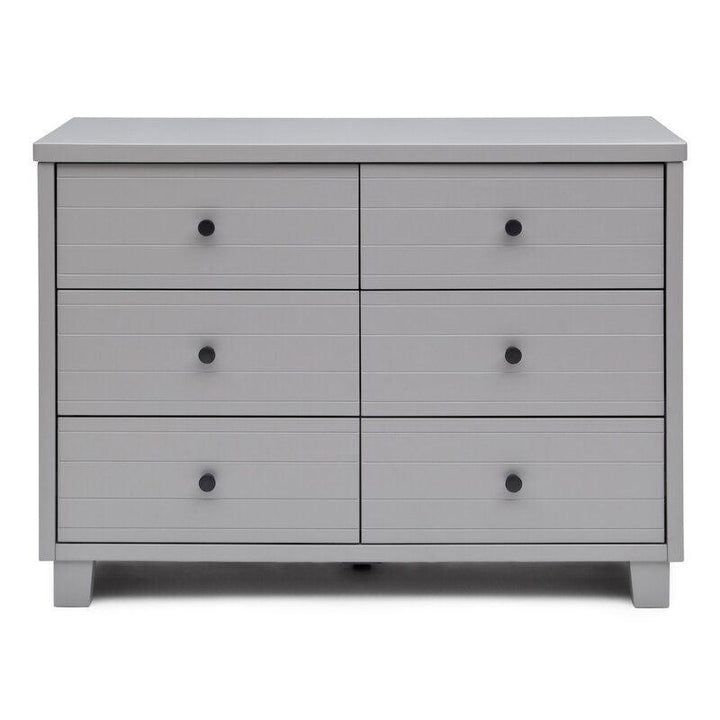 Kids Dresser: 119x49x85 Wood, Grey by Alhome - Zrafh.com - Your Destination for Baby & Mother Needs in Saudi Arabia