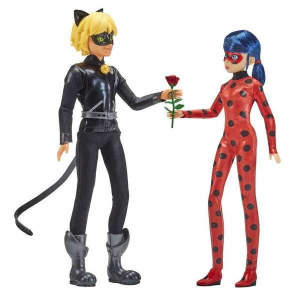 Miraculous Movie: Ladybug And Cat Noir Dolls - 2-Pack Dolls - Zrafh.com - Your Destination for Baby & Mother Needs in Saudi Arabia