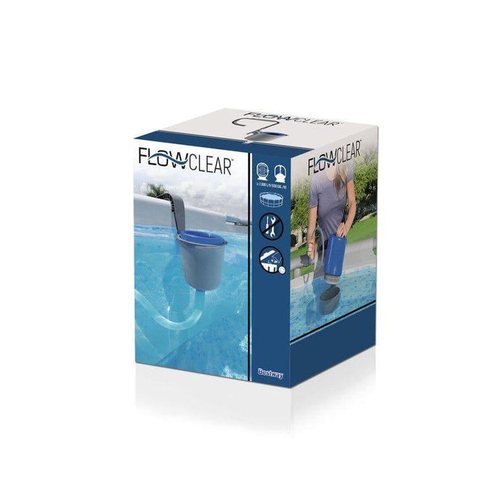 Flowclear Pool Surface Skimmer Grey - 25x25x32 cm - 26-58233 - ZRAFH