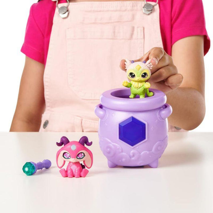 Magic Mixies Mixlings Tap And Reveal Cauldron With Magic Wand Toy - Purple - Zrafh.com - Your Destination for Baby & Mother Needs in Saudi Arabia