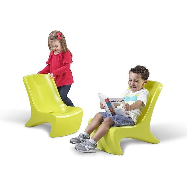 Step2 Junior Chic Chairs Set Of 2 Pieces - Yellow - Zrafh.com - Your Destination for Baby & Mother Needs in Saudi Arabia